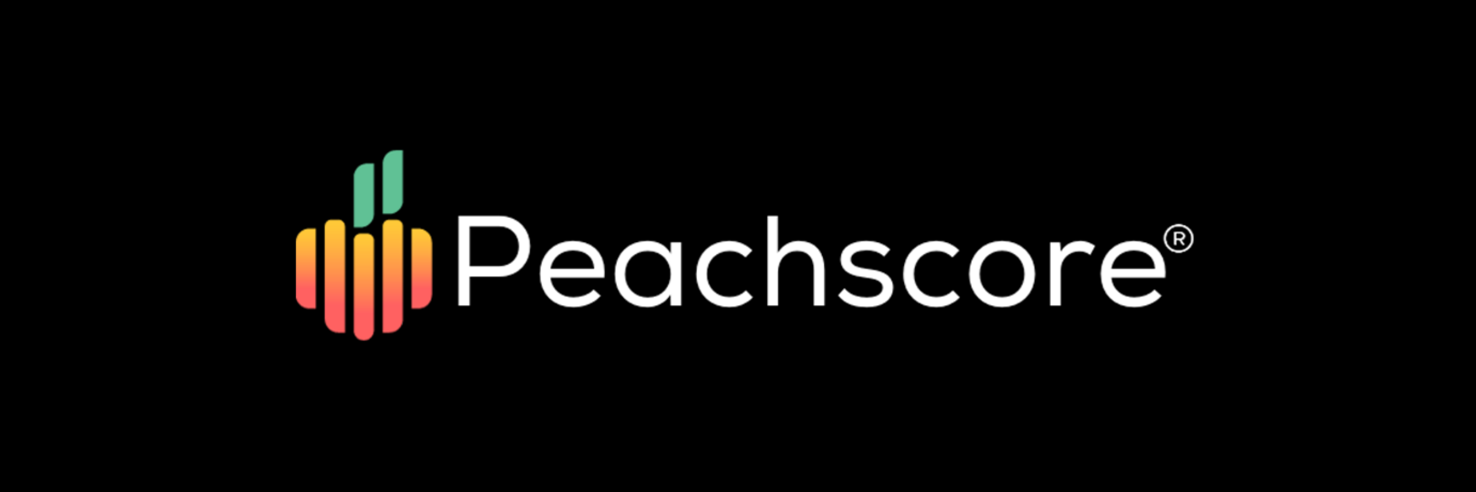 Peachscore Black & White Logo
