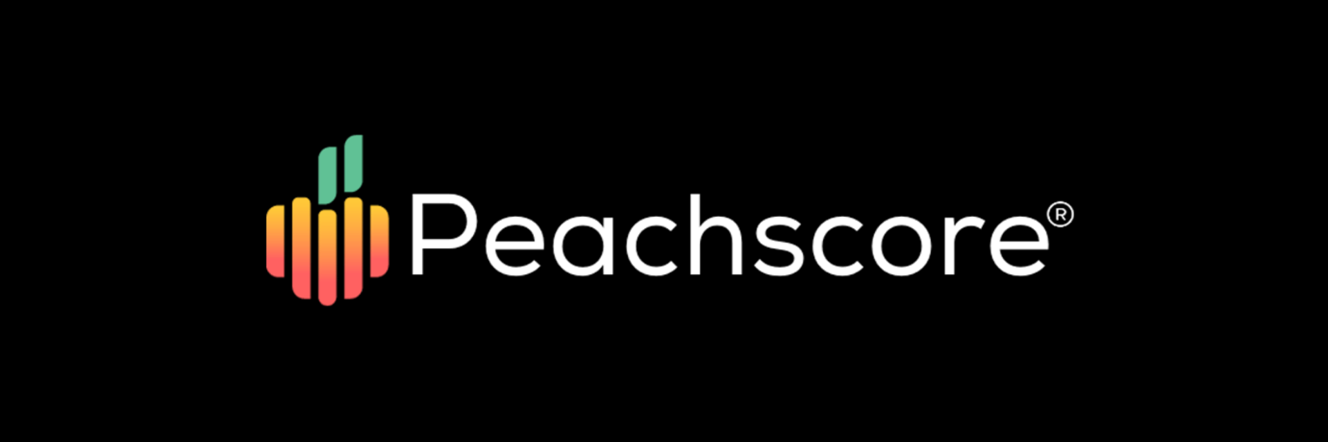 Peachscore Black & White Logo