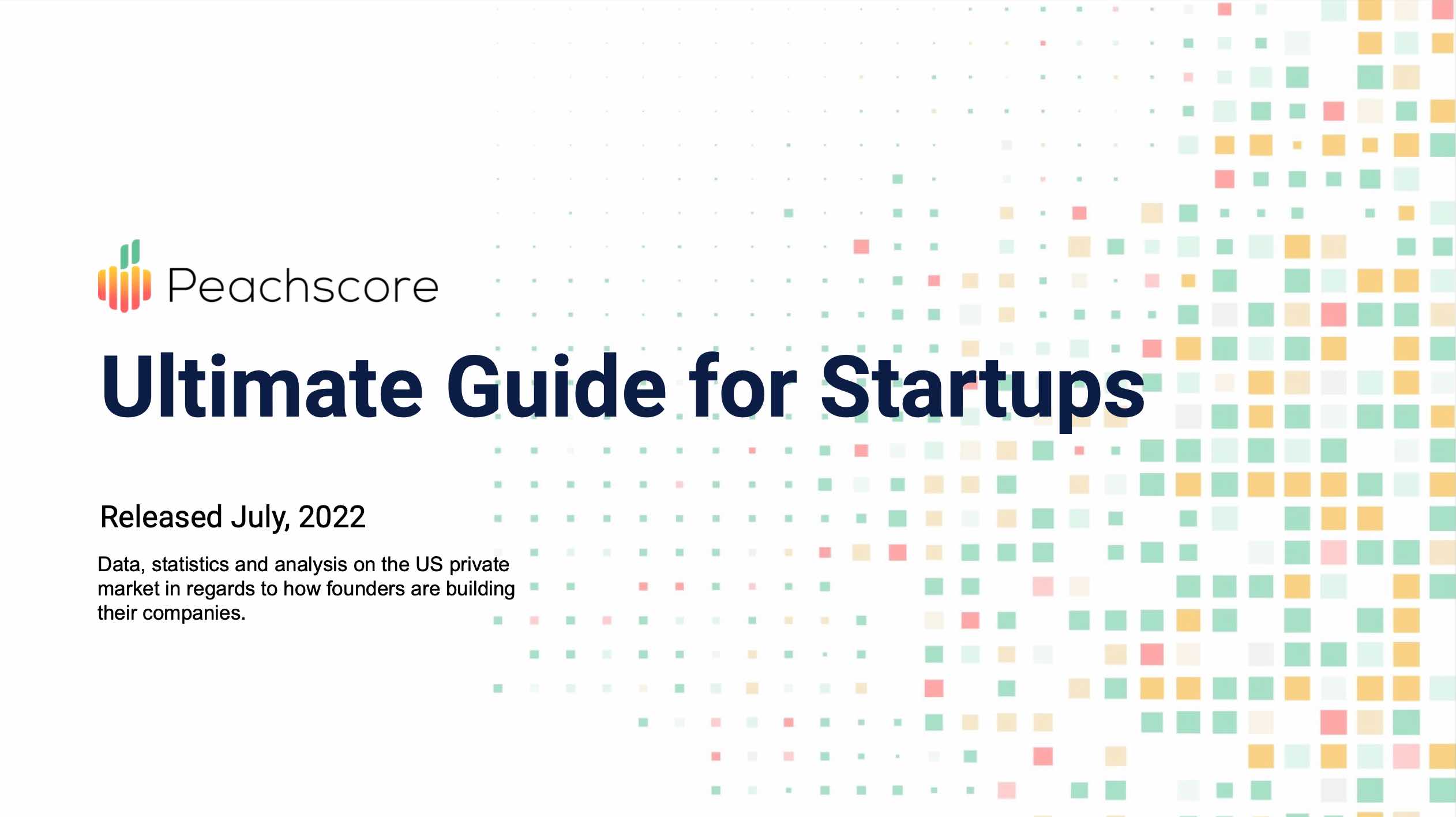 Ultimate startup guideline